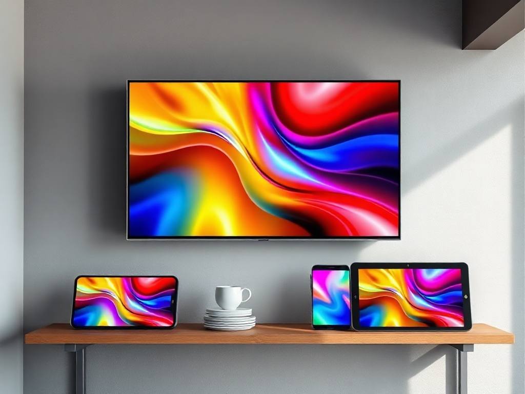 Fernseher IPTV — Multi-Device Streaming